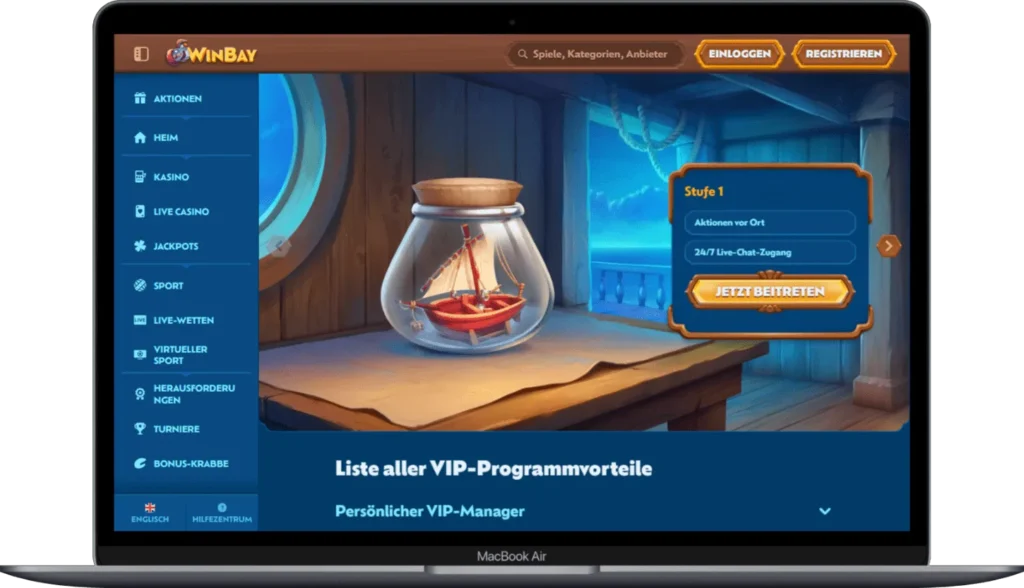 VIP Programm bei Winbay Casino