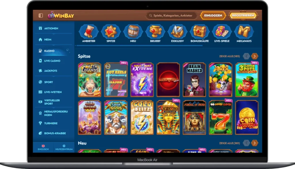 Winbay Casino Spiele